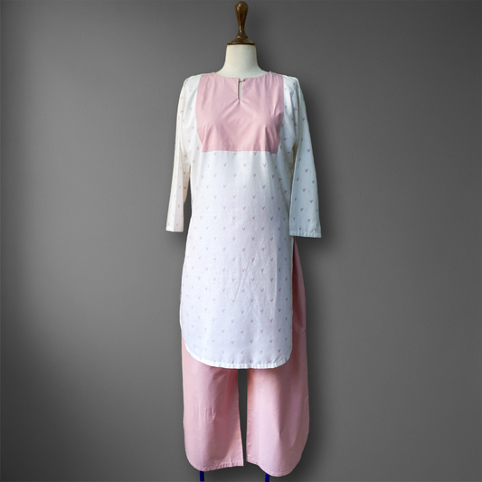 Blush Bloom Kurta Set